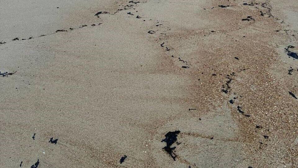 Повторный слив мазута на берегу Анапы