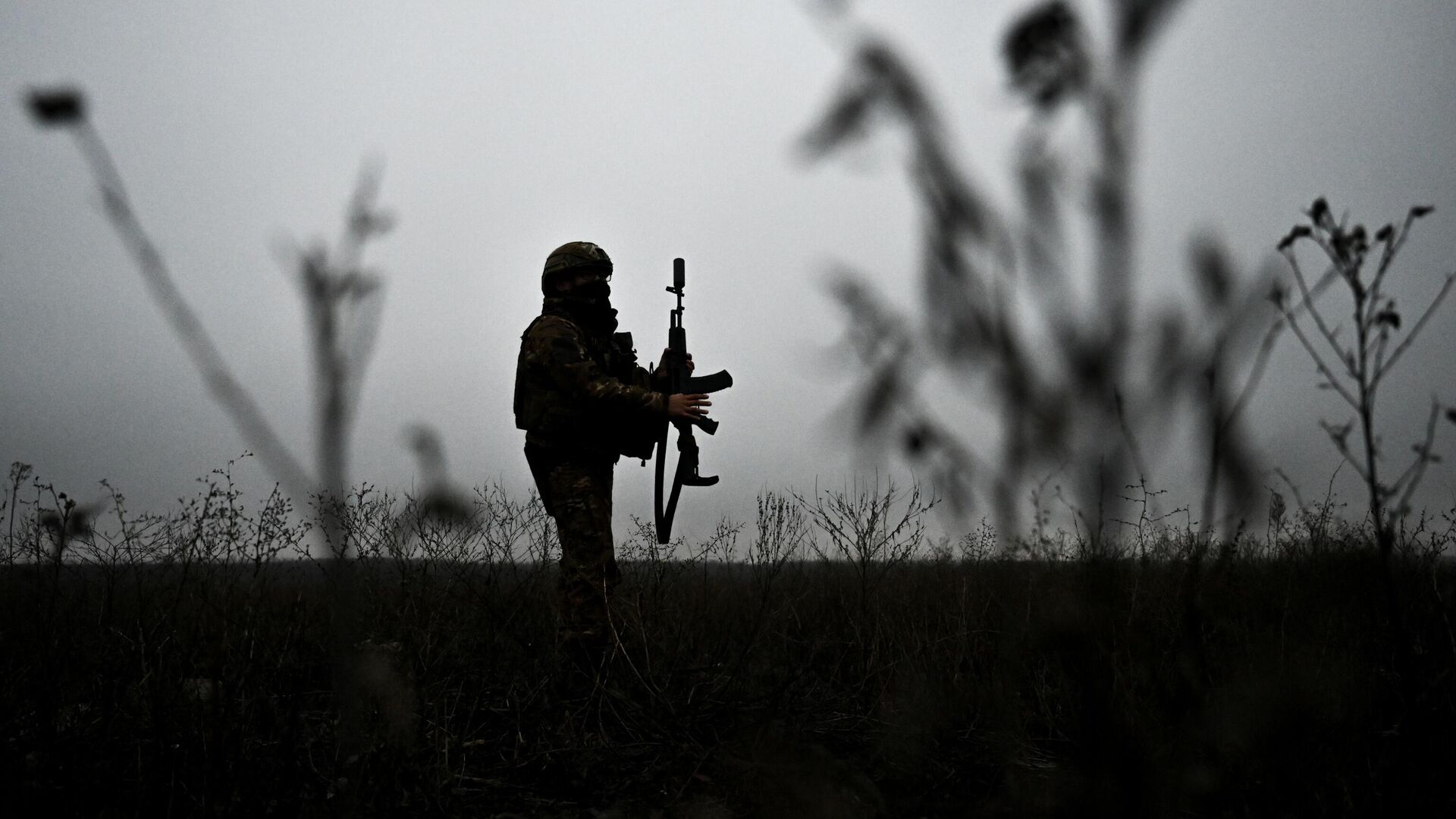 Военнослужащий ВС РФ в зоне СВО