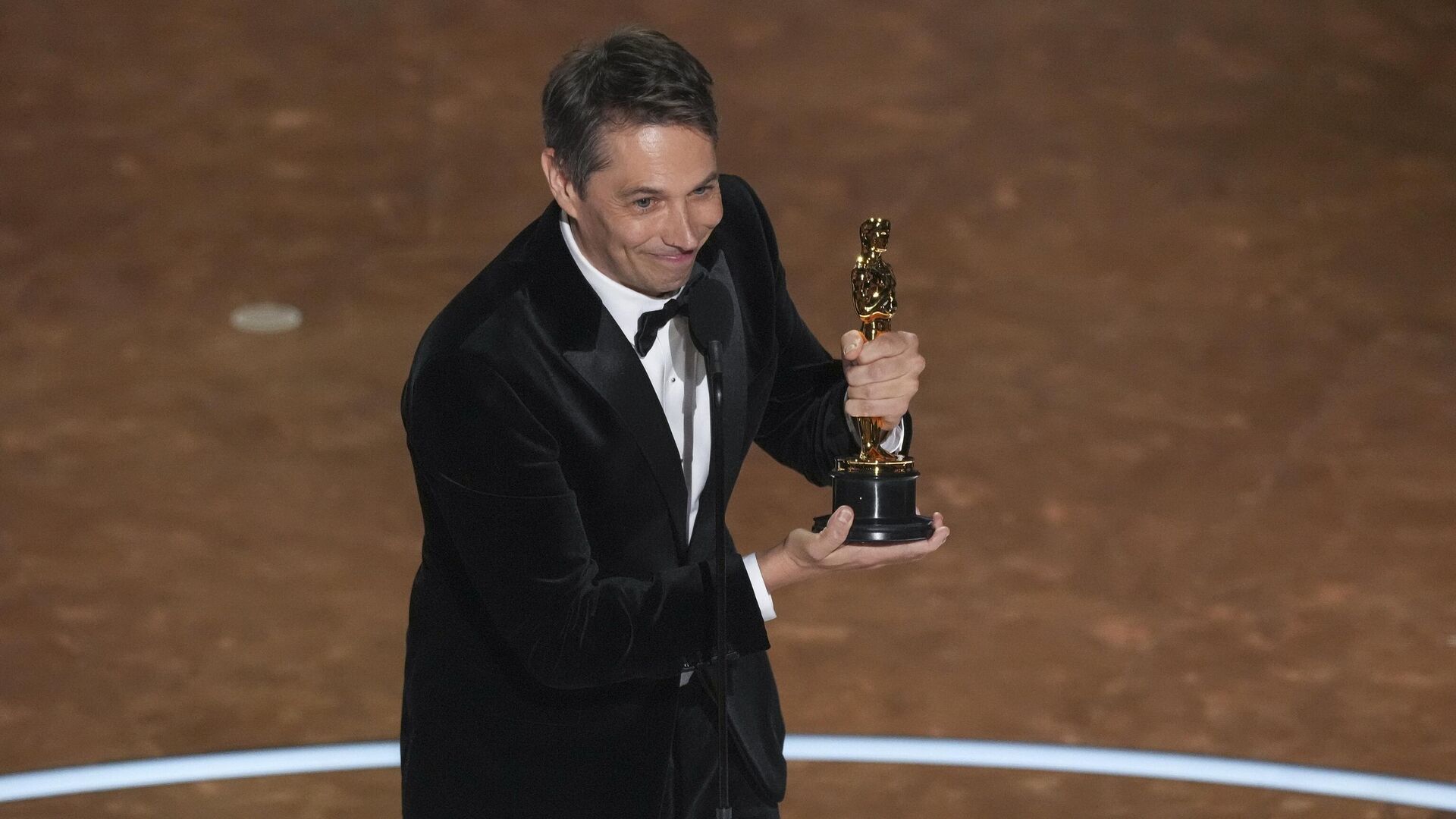 Шон Бейкер на церемонии награждения