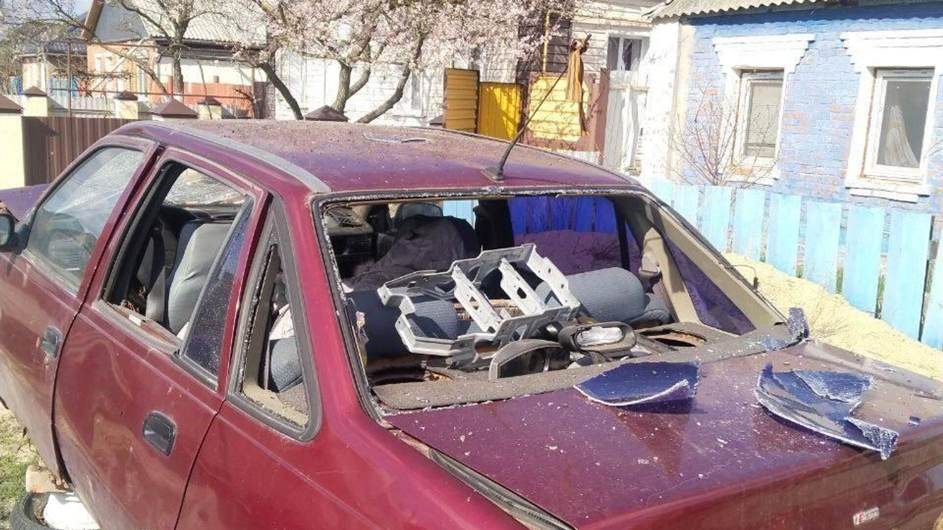 Последствия атаки ВСУ в Белгородской области. 9 апреля 2025