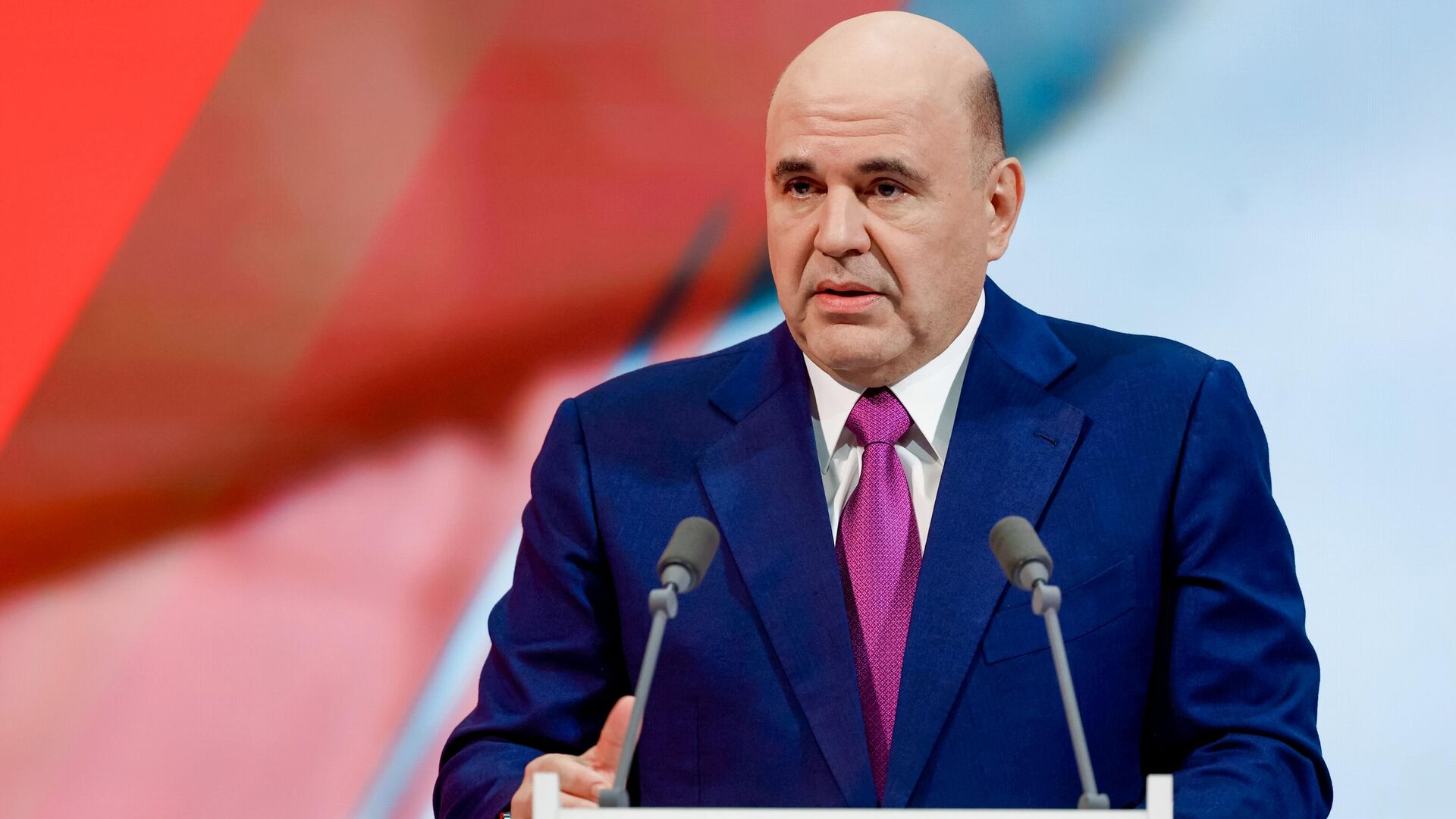 Председатель правительства РФ Михаил Мишустин на федеральном просветительском марафоне Знание.Первые в Москве