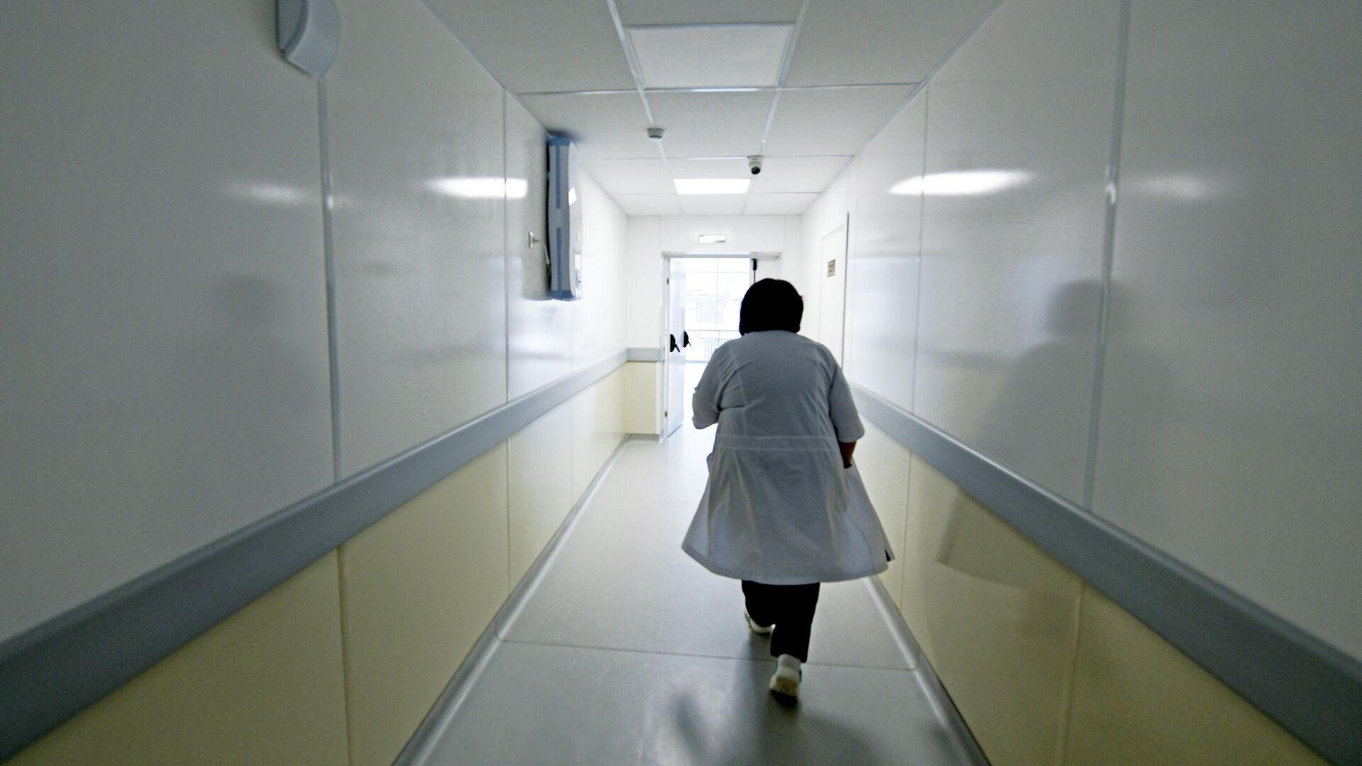 В коридоре больницы