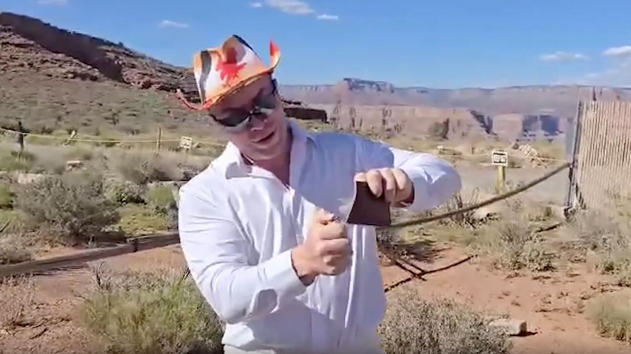 Кадр видео, опубликованного Александром Шпаком