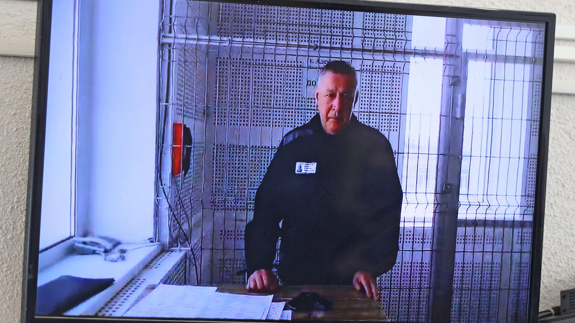 Актер Михаил Ефремов во время заседания суда по условно-досрочному освобождению