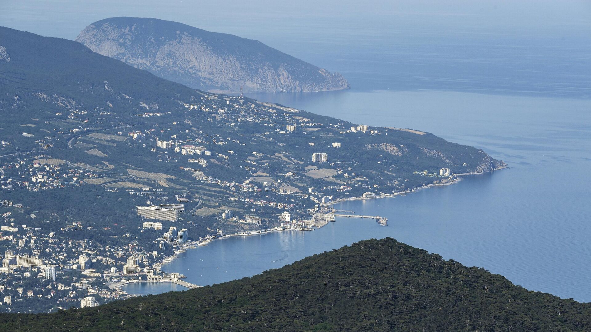 Крым,вид на море