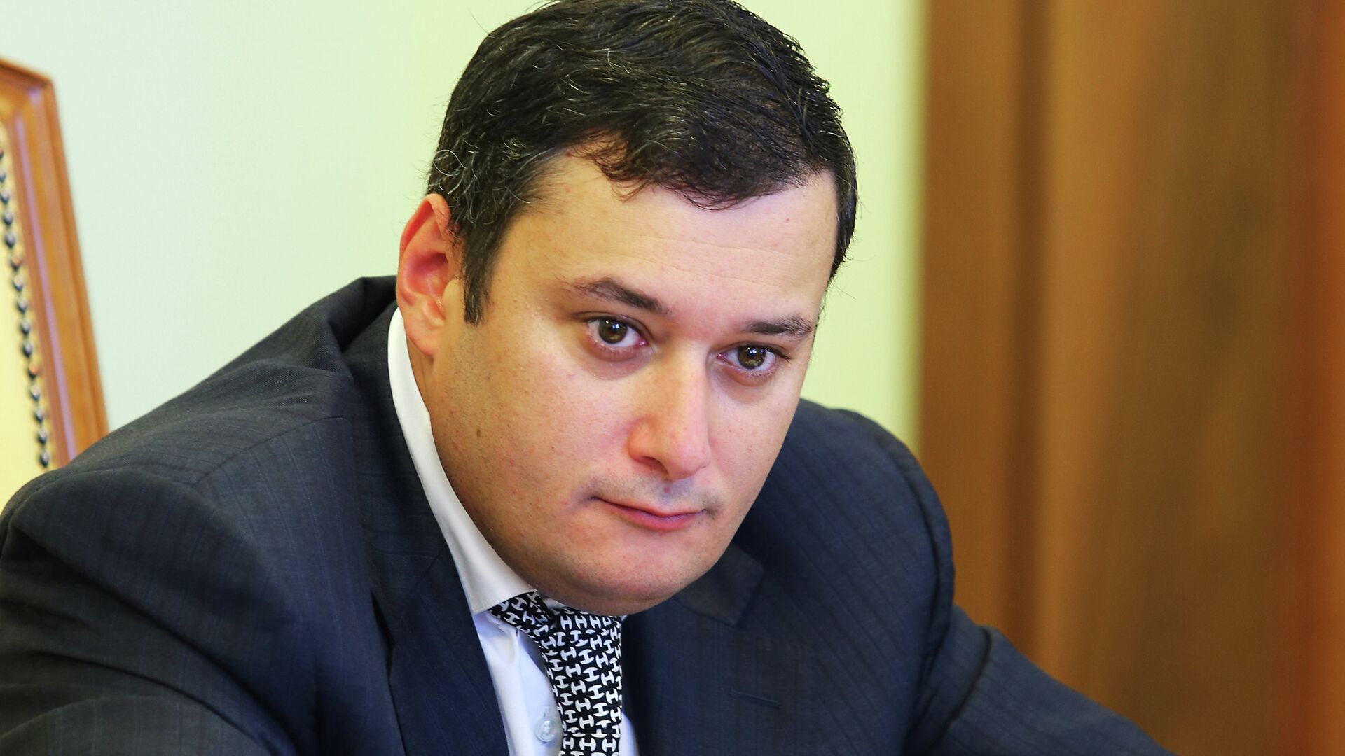 Врио губернатора Курской области Александр Хинштейн