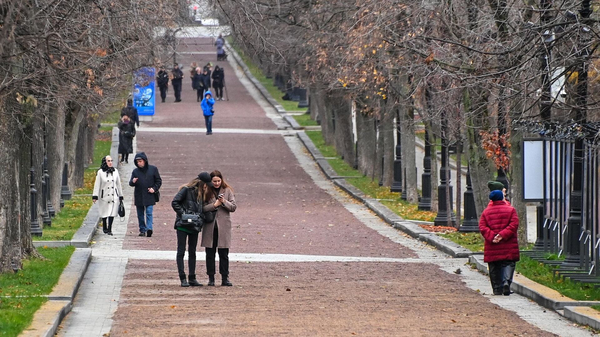 На Тверском бульваре в Москве