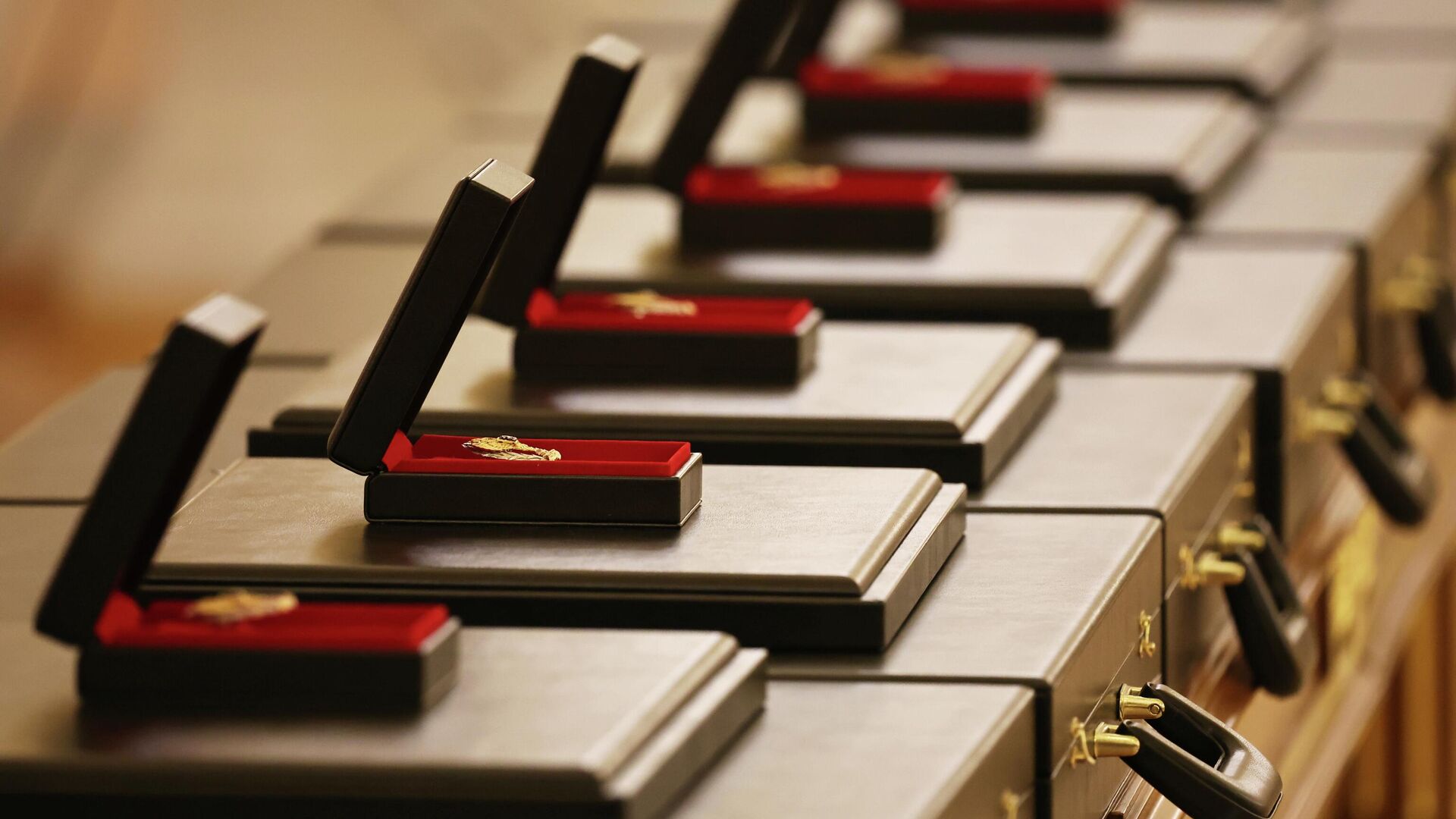 На церемонии вручения Государственных премий Российской Федерации в области науки и технологий