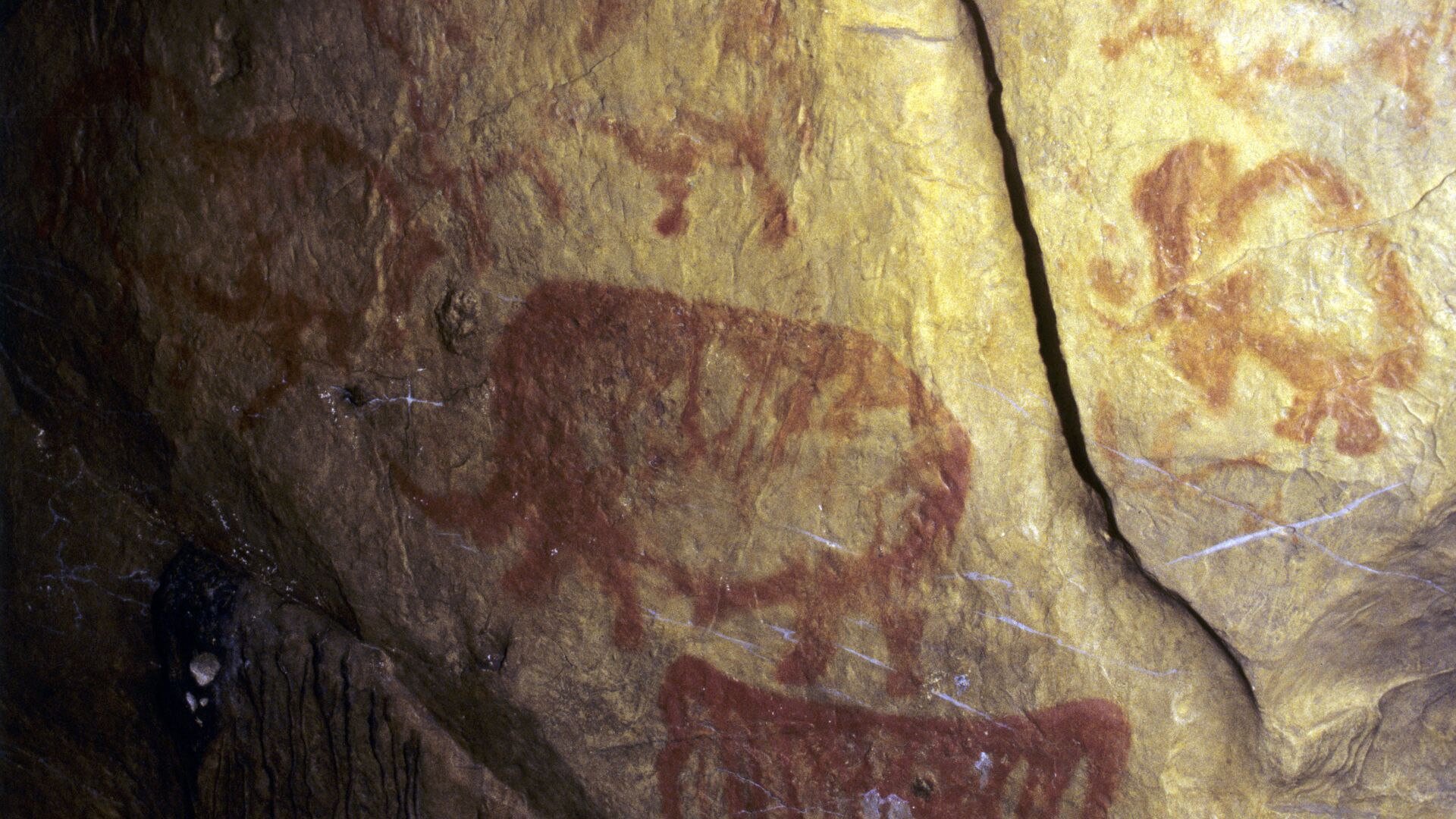 Наскальные рисунки в Каповой пещере