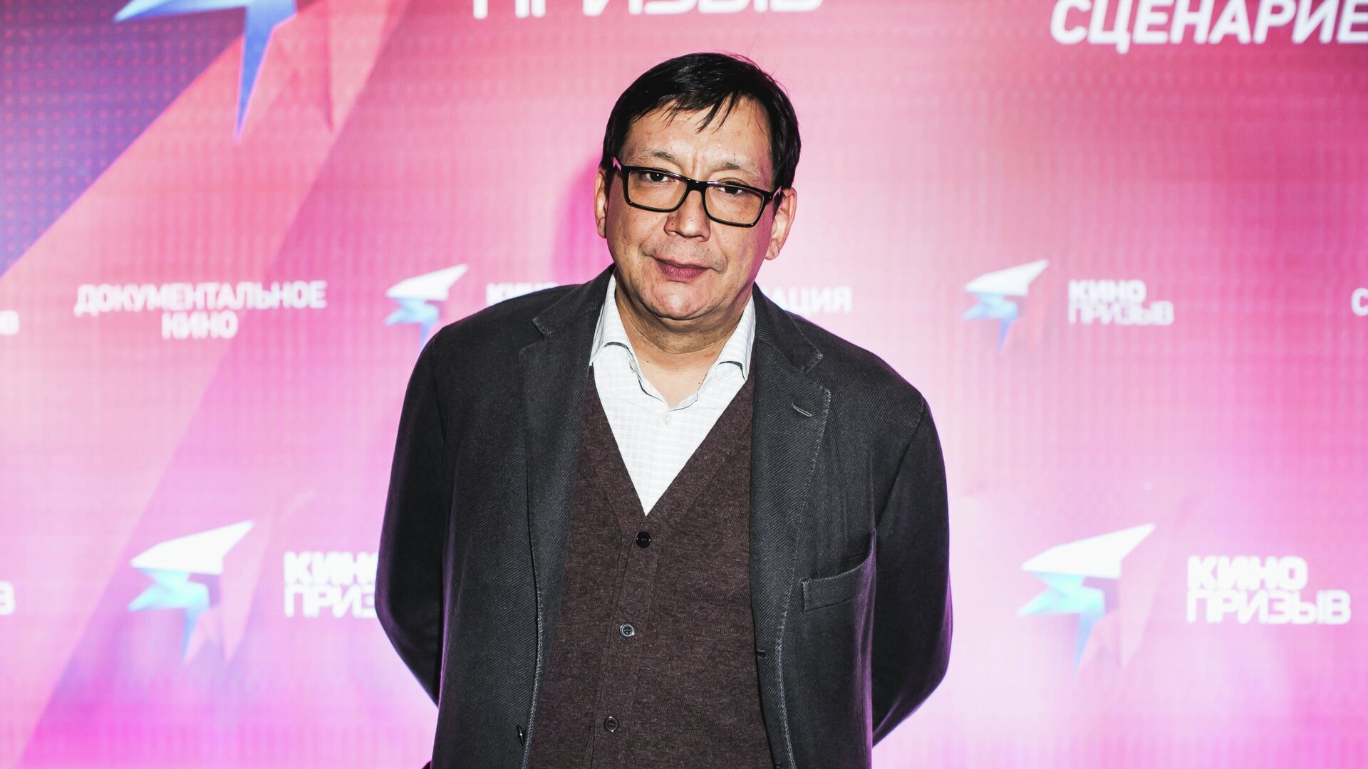 Егор Кончаловский на церемонии награждения победителей Второго Всероссийского открытого конкурса сценариев и киноработ Кинопризыв