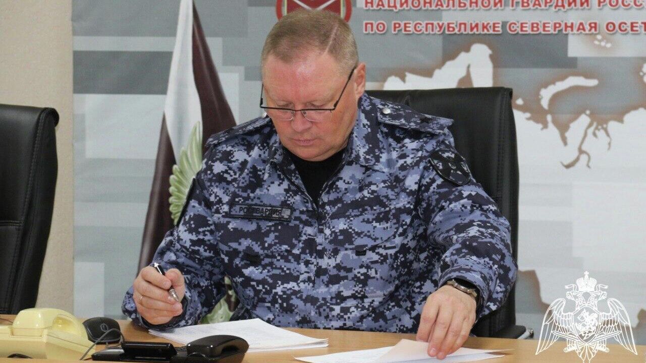 Руководитель управления Росгвардии по Северной Осетии-Алании Валерий Голота