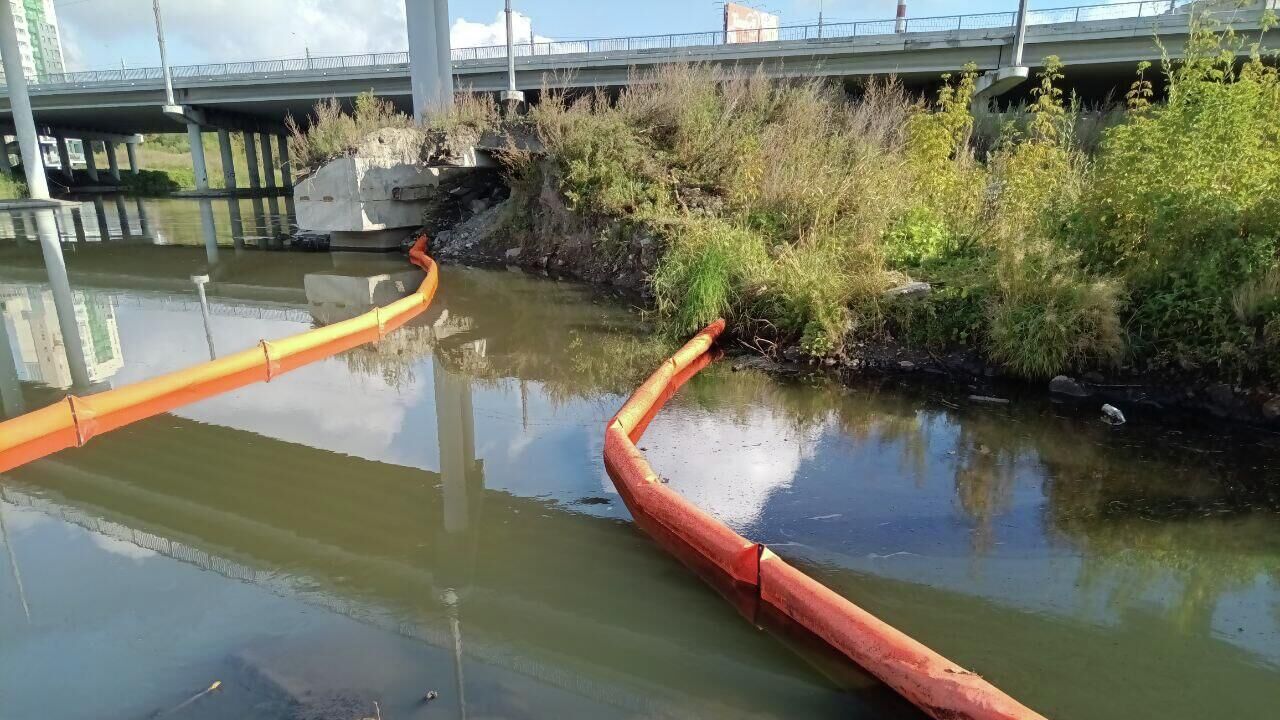 Обследование реки Миасс в Челябинской области