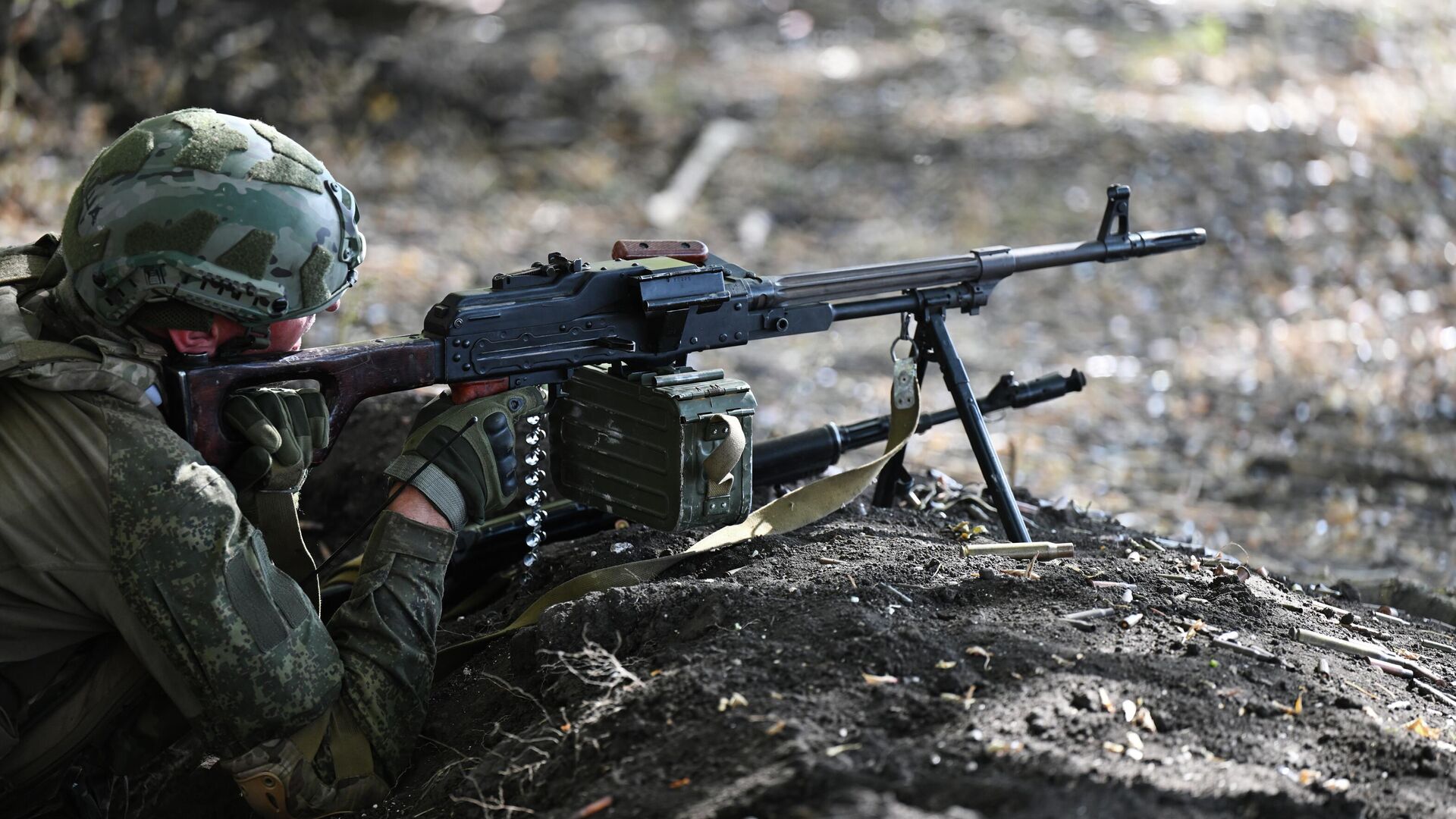 Военнослужащий ВС РФ в зоне СВО