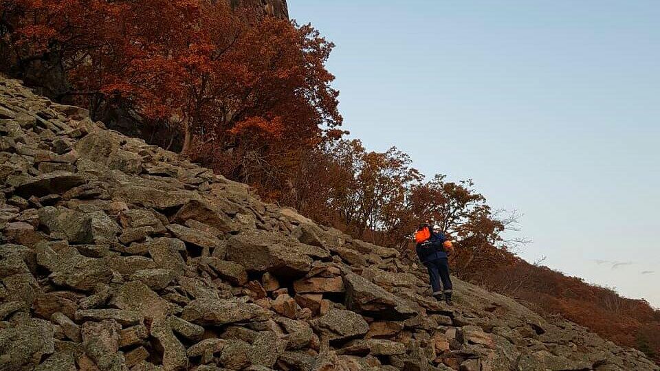 Спасатели вблизи ущелья Дарданеллы