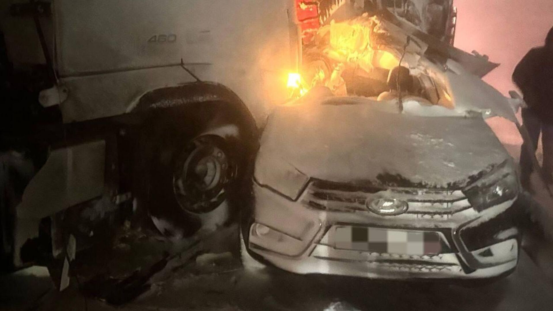 Массовое ДТП в Балаковском районе в Саратовской области