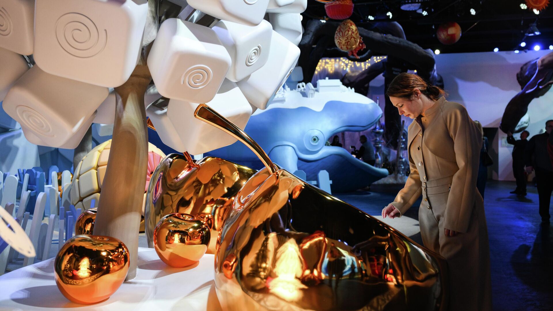 Открытие выставки-путешествия Книга сказок в Национальном центре Россия