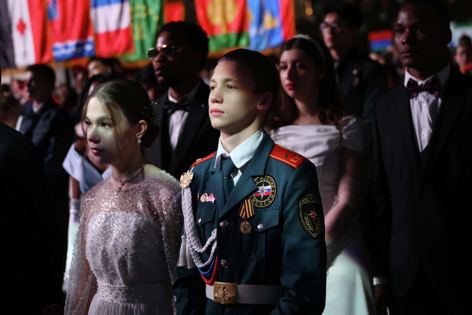 Х юбилейный международный кремлевский благотворительный кадетский бал в Москве