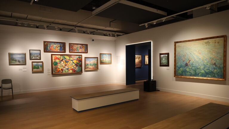 Экспозиция Волга. Москва. Нева. Саратовские символисты в Москве и Ленинграде 1920–1940-х