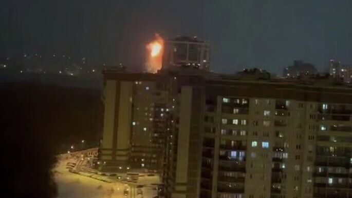 Атака ВСУ по многоквартирному дому в Воронеже