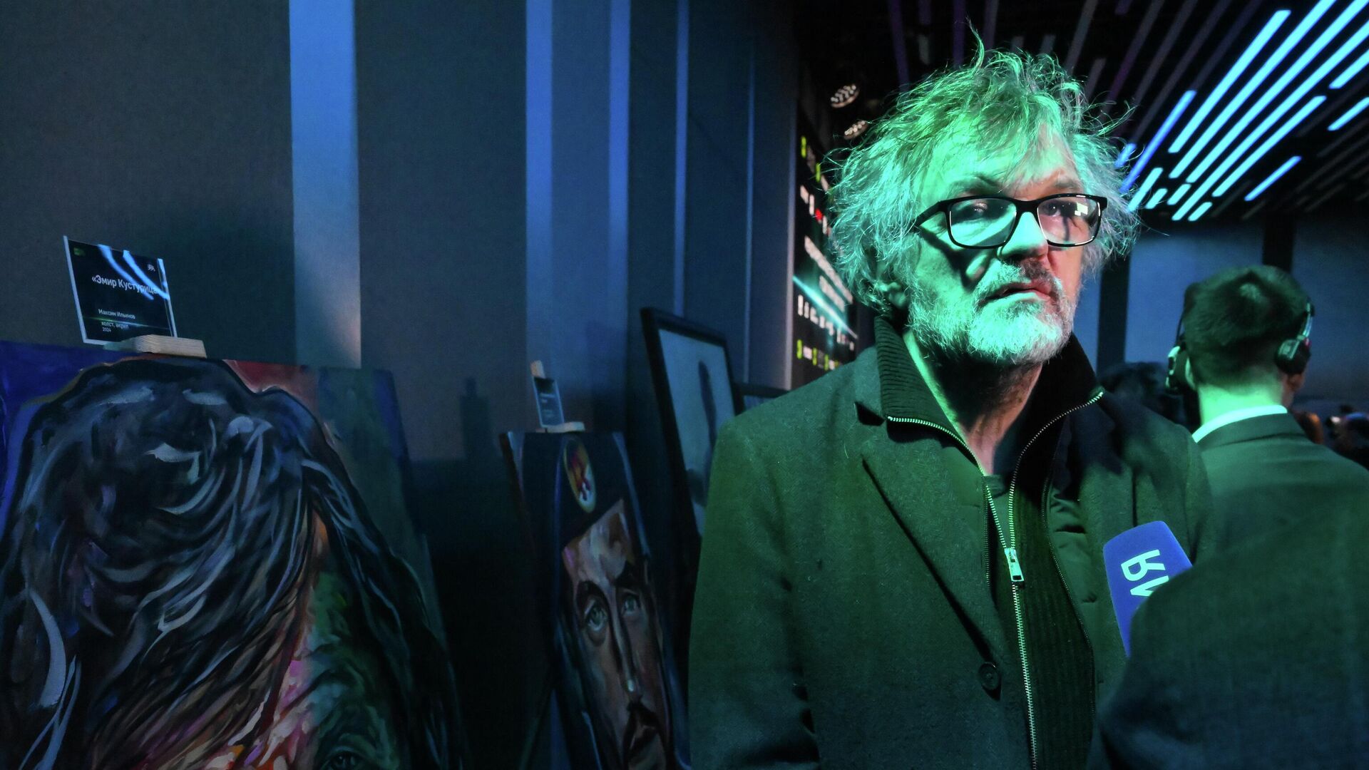 Режиссер Эмир Кустурица на церемонии открытия фестиваля RT.Док: Время наших героев в Москве