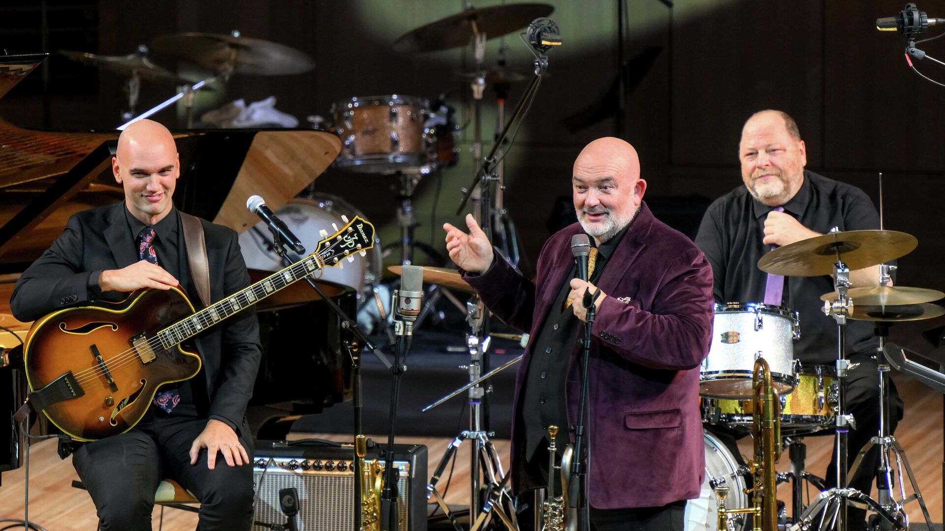 Члены квартета Джеймса Моррисона