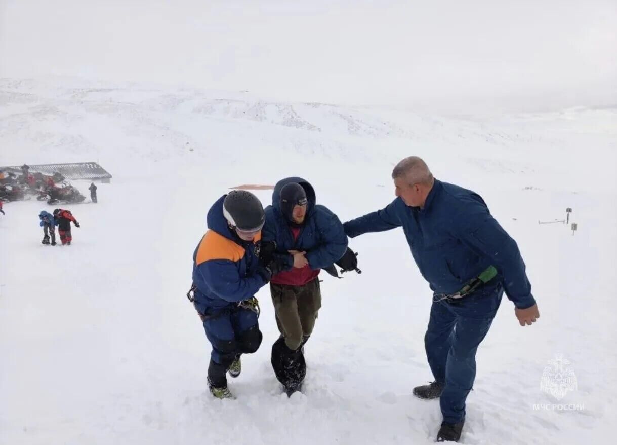 Спасательная операция по вызволению тургруппы в Камчатском крае